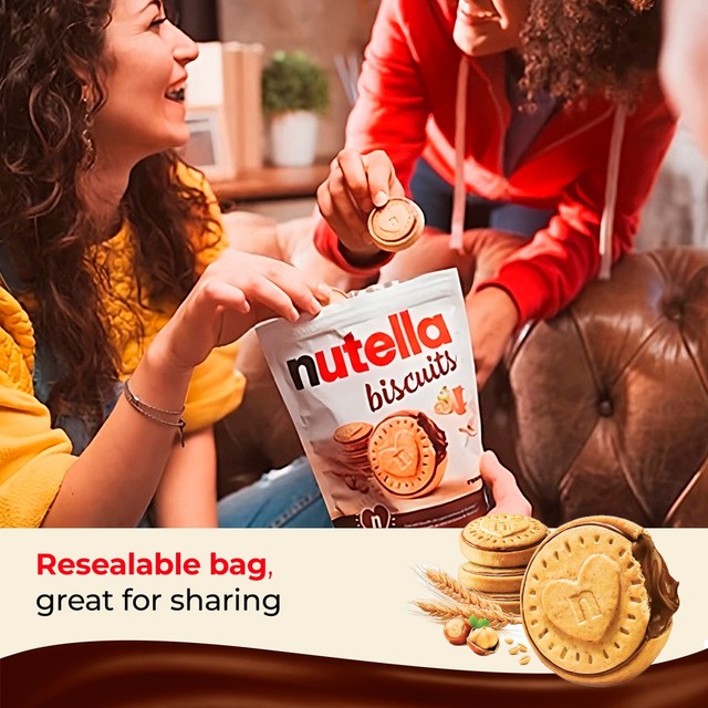 Nutella chocolate & hazelnut biscuit tube 166g, imported from the UK