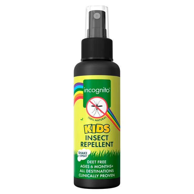 Incognito Kids Insect Repellent Spray 100ml, UK version