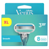 Gillette Venus Smooth razor blades 8 blades, UK version