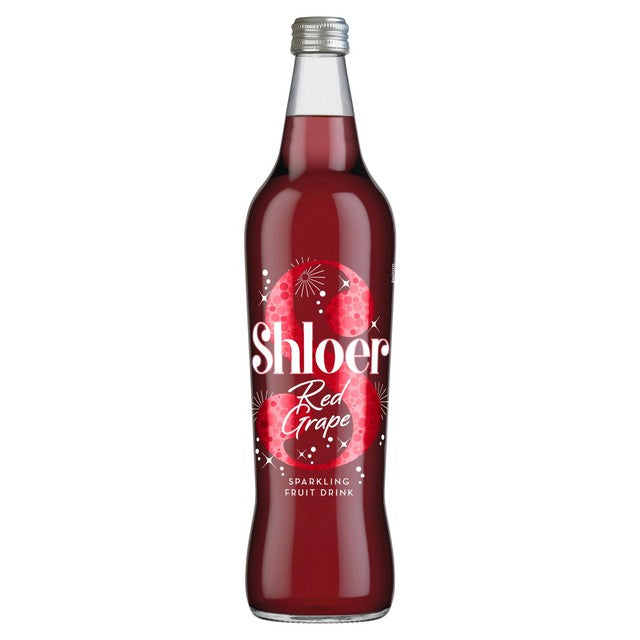 Shloer red grape sparkling juice 750ml (British brand)