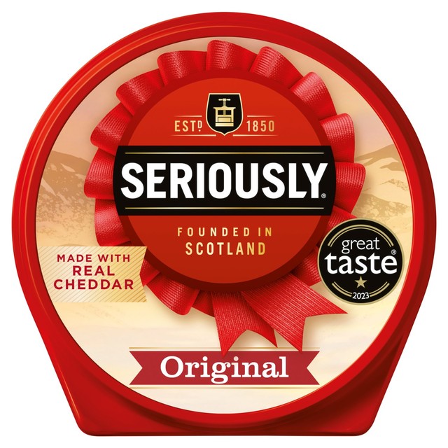 Seriously Strong Original cheese spread 125g (British brand)
