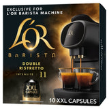 L'OR Double Ristretto XXL coffee pods 10 pack, UK version