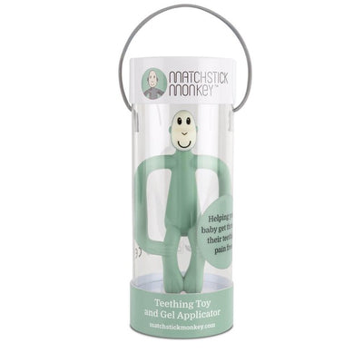 M&S Matchstick Monkey Original Mint Green Teething Toy- Buy online at McGrocer