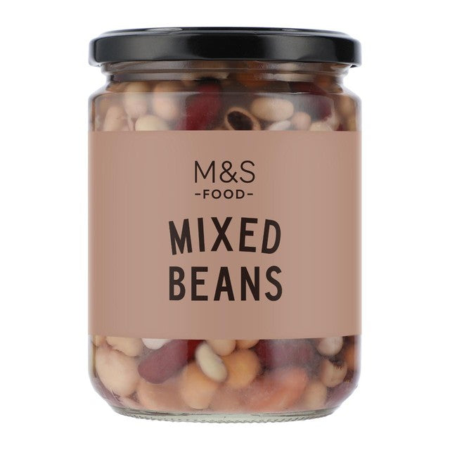 M&S Mixed Beans jar, UK version