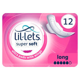 Lil-Lets Soft Pads Long 12 pack, UK version