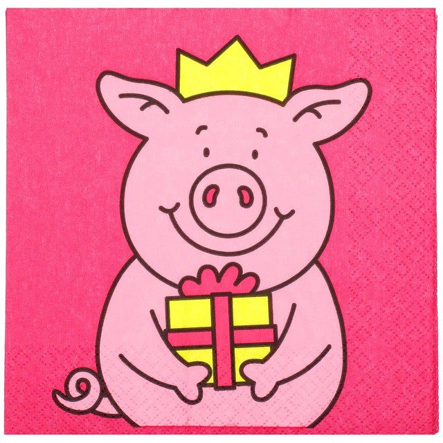 M&S Percy Pig napkins 20 per pack, imported from the UK