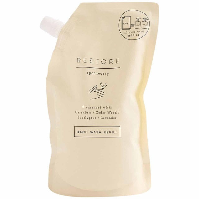 M&S Apothecary Restore hand wash refill pouch (British brand)