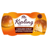 Mr Kipling golden syrup sponge pudding 2 pack, imported from the UK