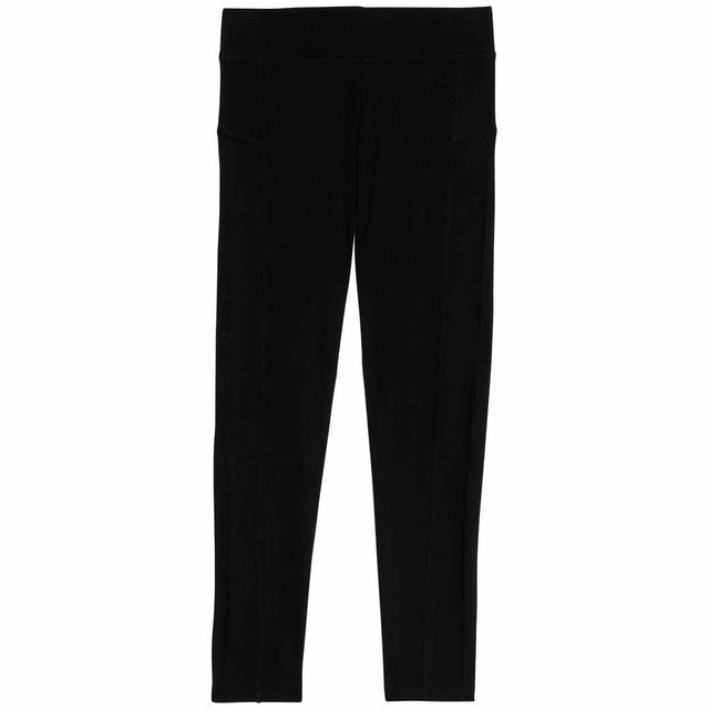 M&S girls cotton-rich leggings black 10-11 years, imported from the UK