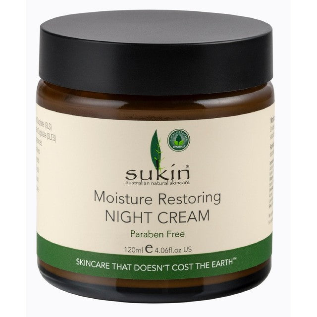 Sukin natural moisture restoring night cream 120ml (British brand)