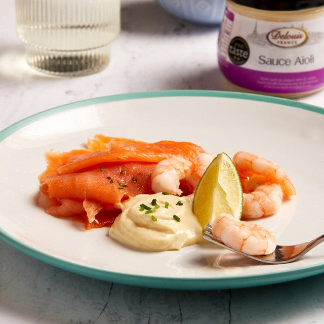 Delouis Fils Garlic Aioli Mayonnaise 250g - British product