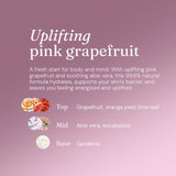 Miniml Body Wash and Bubble Bath Uplifting Pink Grapefruit (British brand)