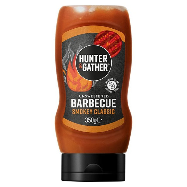 Hunter & Gather unsweetened BBQ sauce 350g, UK version