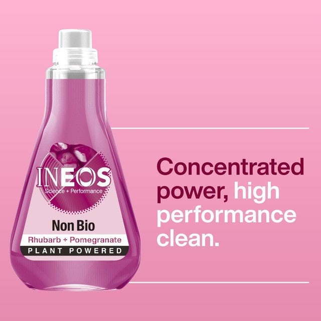 INEOS Non Bio Laundry Liquid Rhubarb + Pomegranate 33 Washes, UK version