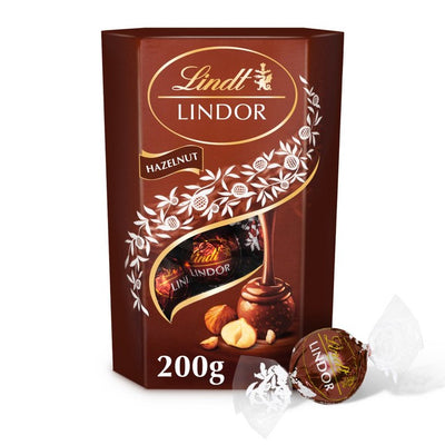 Chocolats pralinés à la noisette Lindt Lindor 200g