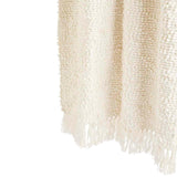 M&S cotton boucle throw cream 130x170 cm, imported from the UK