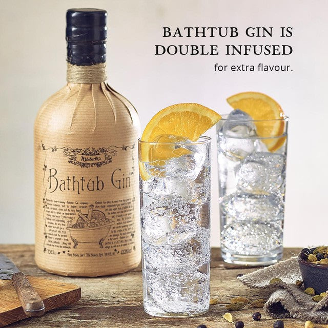 Ableforth's Bathtub Gin Navy-Strength 70cl - British product