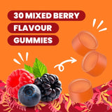 Haliborange mixed berry flavour gummy supplement 30 pack, UK version