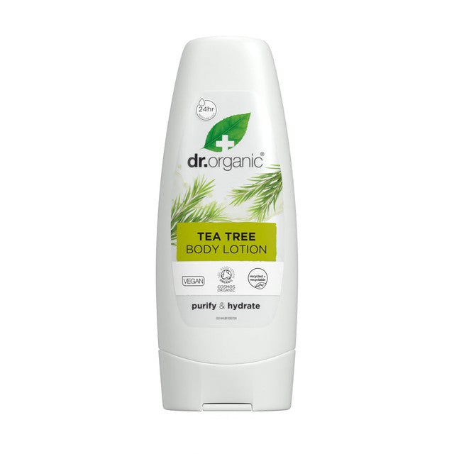 Dr Organic tea tree body lotion 200ml - British product