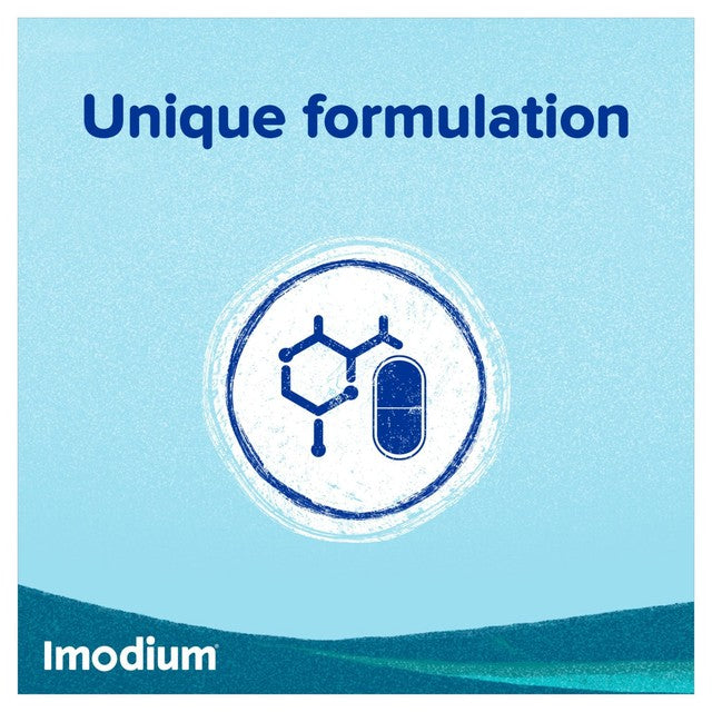 Imodium Dual Action Relief Tablets 6 Tablets, UK version