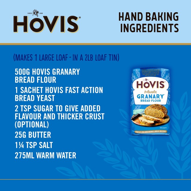 Hovis Granary bread flour 1kg - British product