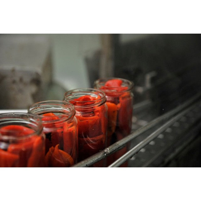 Olive Branch flame roasted Greek red peppers 450g (British brand)