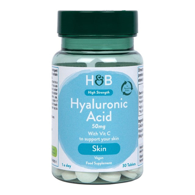 Holland & Barrett Hyaluronic Acid supplement 30 tablets, UK version