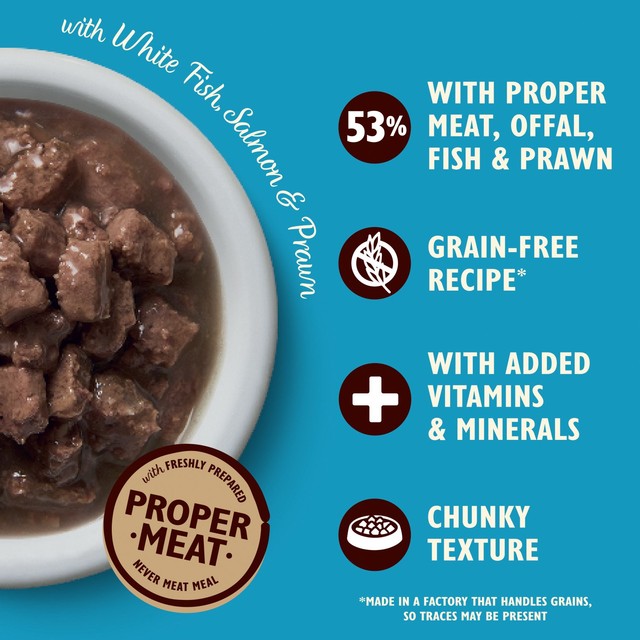 Lily's Kitchen Ocean Fish wet cat food 85g, UK version