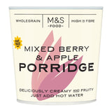 M&S mixed berry and apple porridge pot, imported from the UK