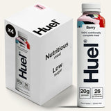Huel RTD Berry meal replacement drink multipack 4 x 500ml, UK version