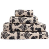 M&S pure cotton bath sheet Charcoal geometric design, imported from the UK