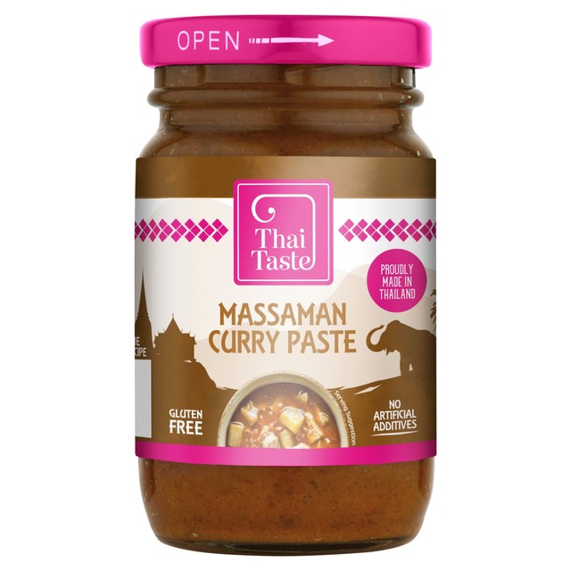 Thai Taste Massaman curry paste 114g (British brand)