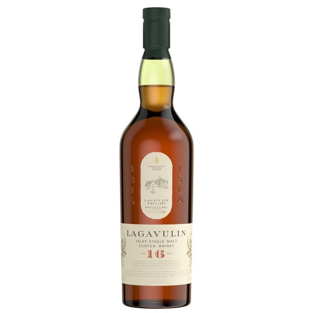 Lagavulin 16 Year Old Single Malt Whisky 70cl, UK version