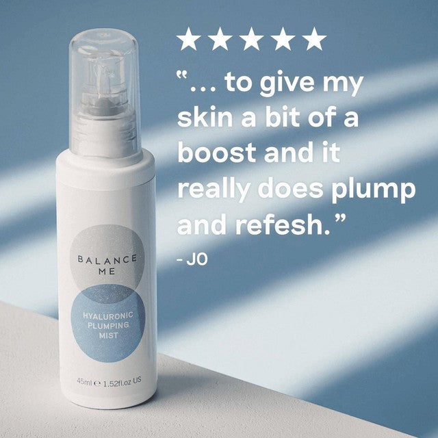 Balance Me Hyaluronic Plumping Mist 45ml - British product