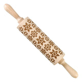 Tala snowflake rolling pin 440g (British brand)