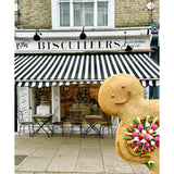 Biscuiteers hand-iced bouquet jolly ginger biscuit 15g - British product