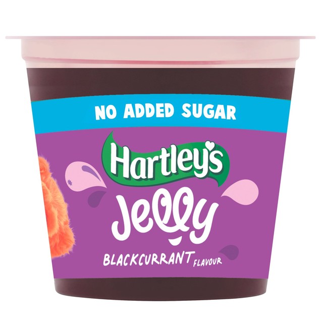 Hartley's blackcurrant jelly pot 115g, UK version