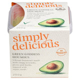Simply Delicious Green Goddess houmous 200g (British brand)