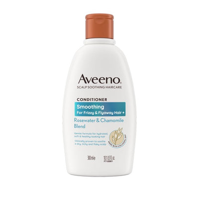 M&S Aveeno Smoothing Rosewater & Chamomile Conditioner for Frizzy Flyaway Hair 300ml- Buy online at McGrocer