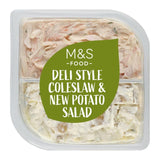 M&S Deli Style Coleslaw & Potato Salad 500g, imported from the UK
