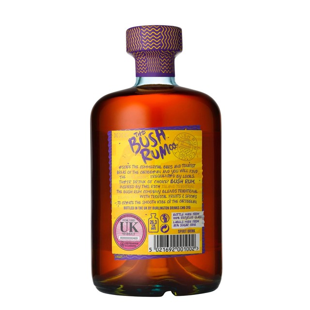 The Bush Rum Co. Mango Rum 70cl (British brand)