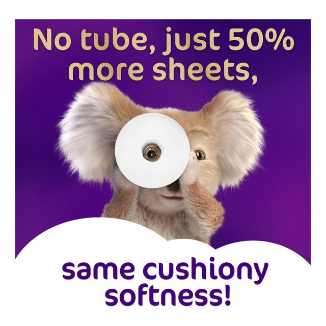 Cushelle quilted tubeless toilet roll 6 rolls - British product