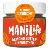 ManiLife Crunchy Almond Butter 160g, imported from the UK