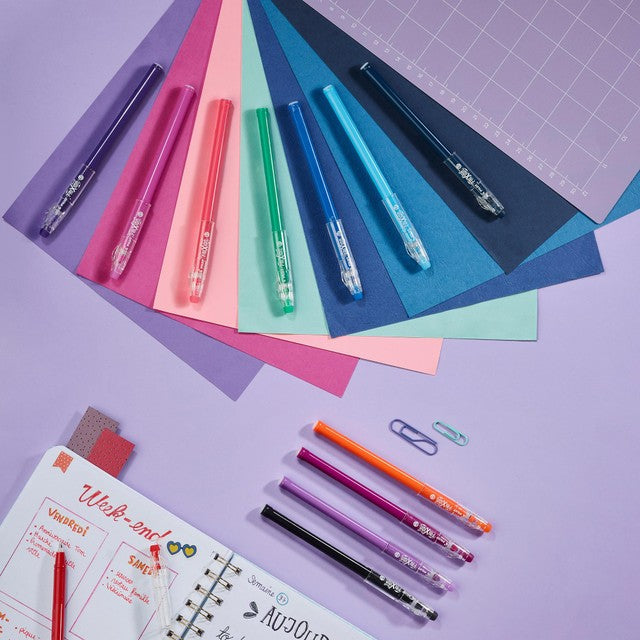 Pilot Frixion erasable rollerball pens 0.7mm imported from the UK