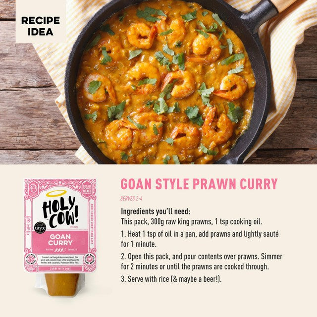 Holy Cow! Goan curry sauce 250g, UK version