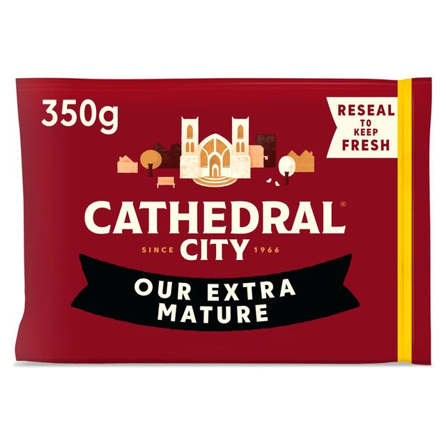 Cathedral City extra mature cheddar cheese 350g - British product