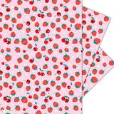 Deva Designs Cherry Berry gift wrap sheets 3 pack (British brand)