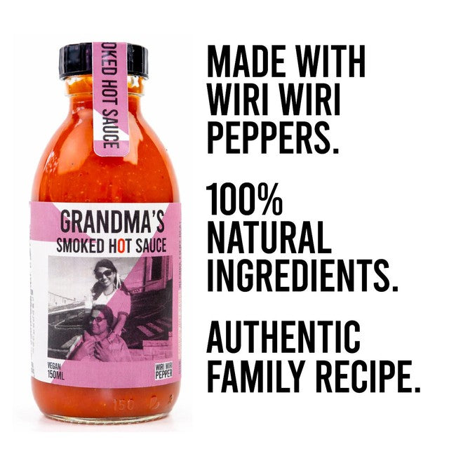 Grandma's Hot Sauce smoked hot sauce (British brand)