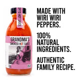 Grandma's Hot Sauce smoked hot sauce (British brand)