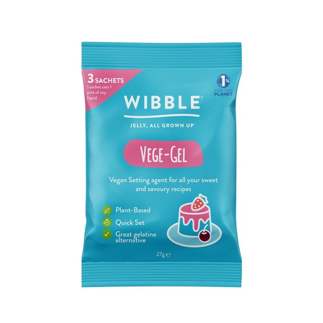 Wibble vege gel 3x9g (British brand)
